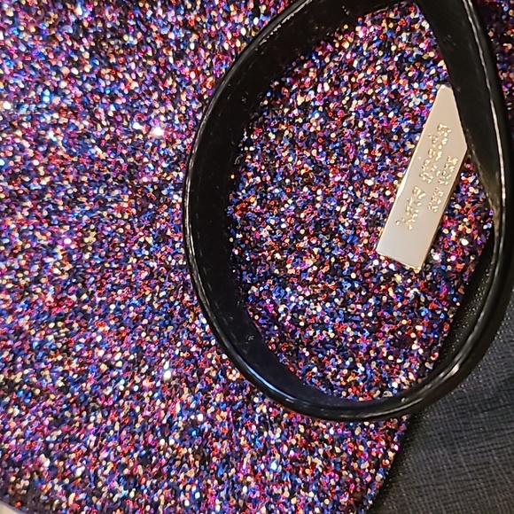 NWT Kate Spade Large Carsen Laurel Way Glitter Crossbody Bag - Picture 8 of 14
